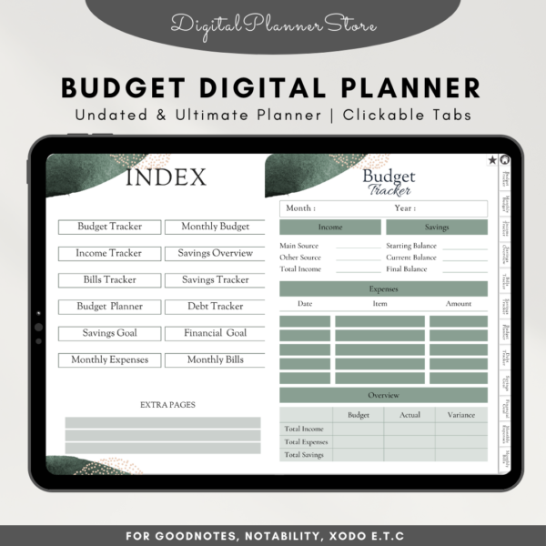 Budget-Digital-Planner